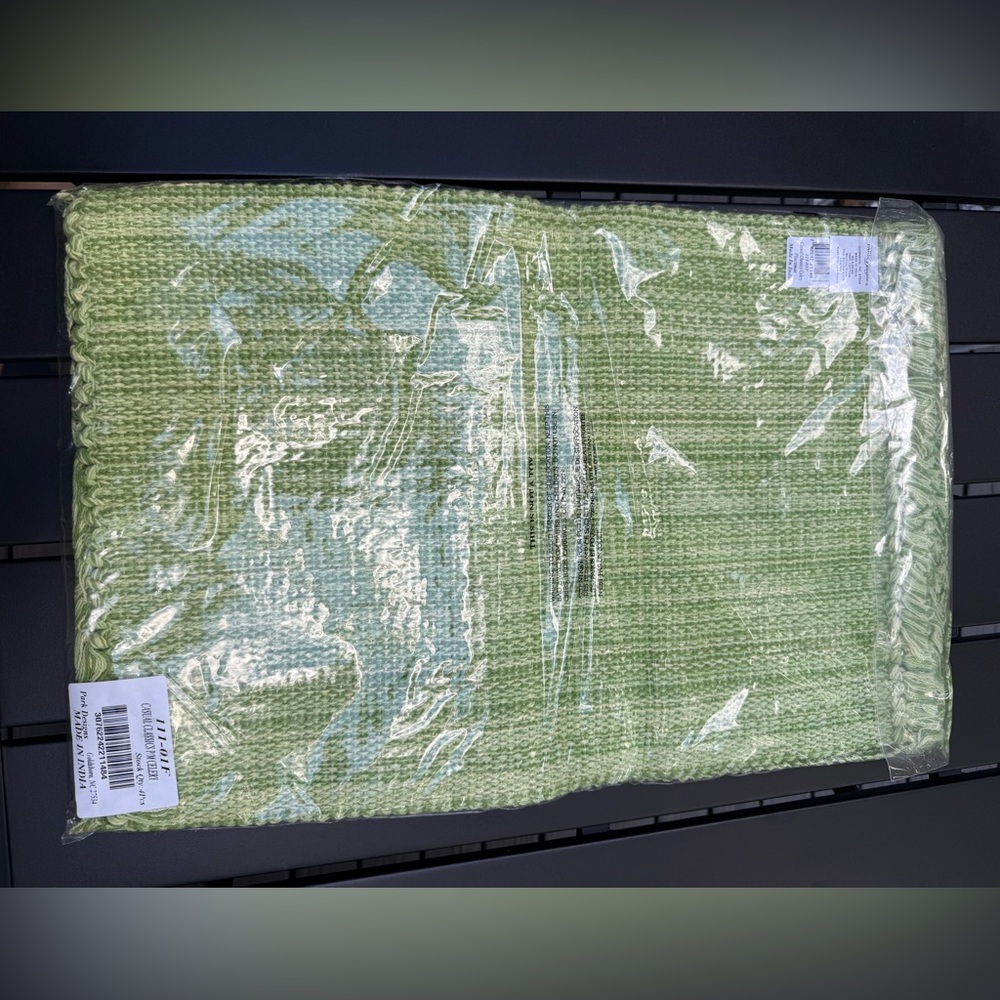 Park Designs Casual Classics Celery Woven Placemats, Set of 4